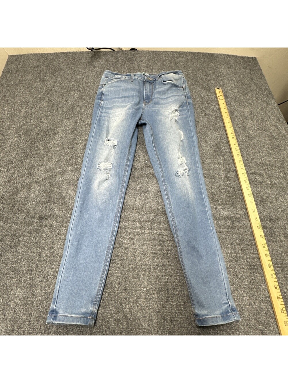 wax jeans butt i love you Size 7 RN#134352 Distressed